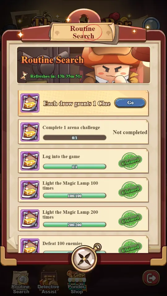 Event quests