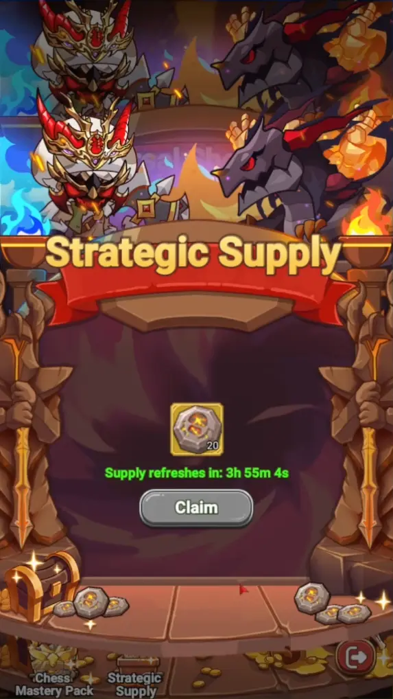 Event strategic supply